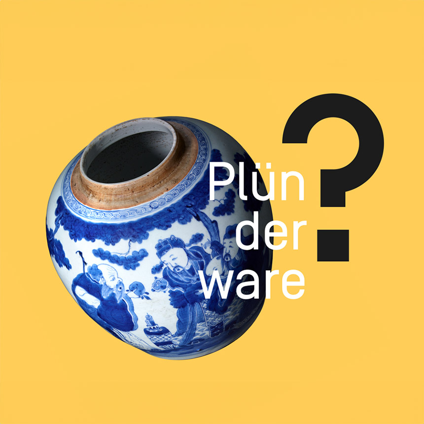 Visual Werkstatt-Ausstellung "Plünderware?"